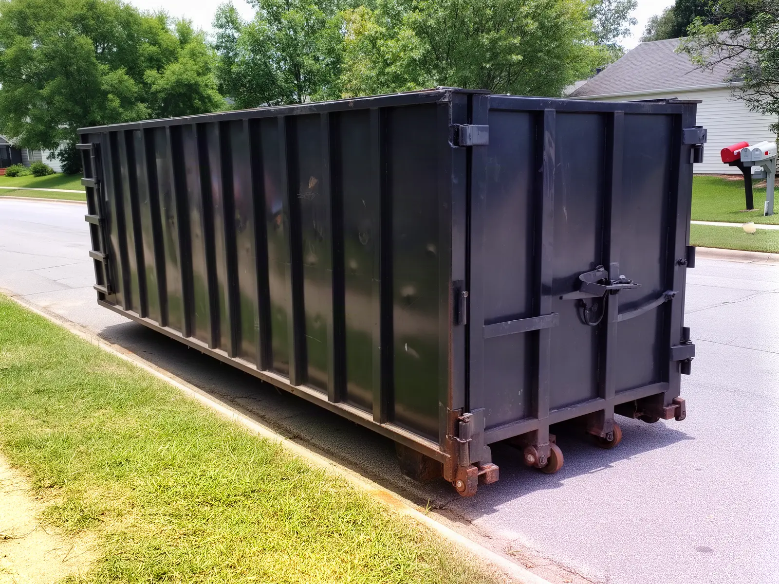 Roll-off dumpster from East Prairie Dumpster Rental in Wylie, TX